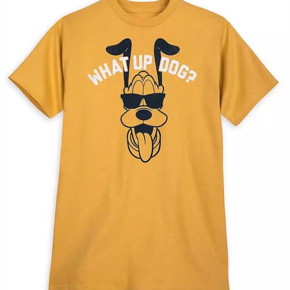 Disney Parks Pluto Graphic T-Shirt Size Large - Picture 1 of 5